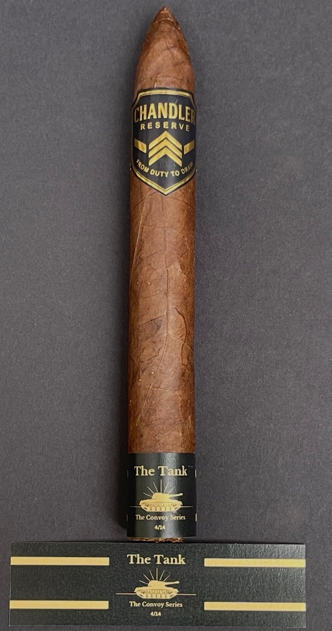 Chandler Reserve Oscuro Torpedo 6.5x 54 “THE TANK” from the “CONVOY SERIES”